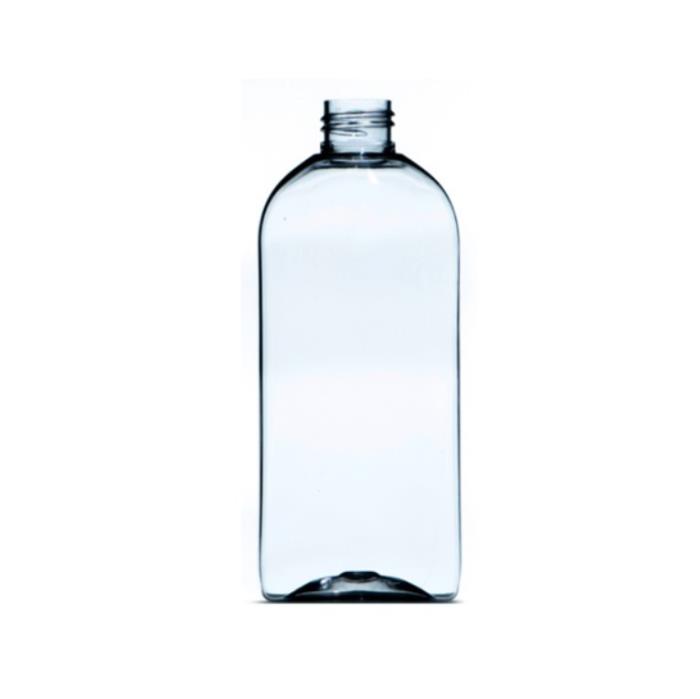 100ml Clear PET Dutch Oval, 20/410 Neck